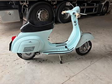 VESPA FARO TONDO DOCUMENTI ORIGINALI TARGA PICCOLA
