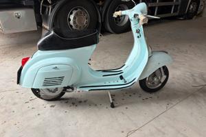 VESPA FARO TONDO DOCUMENTI ORIGINALI TARGA PICCOLA
