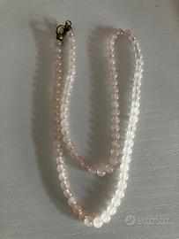 Collana quarzo