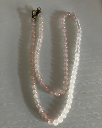 Collana quarzo