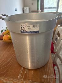 Scolapasta alluminio puro 99,5%professionale