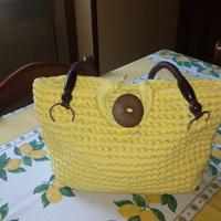 Borsa tricot cotone