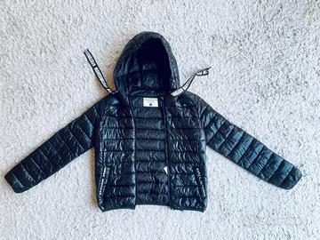 piumino eco TERRANOVA nero cappuccio tg. S