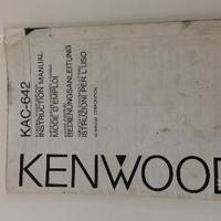 Kenwood casse KFC-6979ie + amplificatore KAC-642