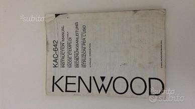 Kenwood casse KFC-6979ie + amplificatore KAC-642