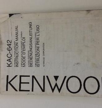 Kenwood casse KFC-6979ie + amplificatore KAC-642