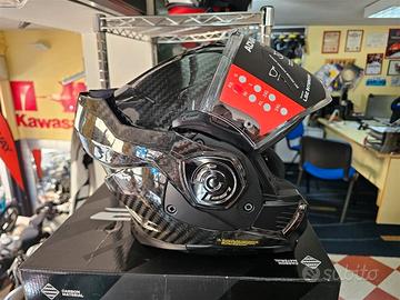 Casco modulare ls2 ff901 advant x c carbon solid