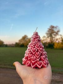 candela albero di natale 