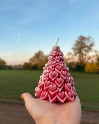 candela albero di natale 