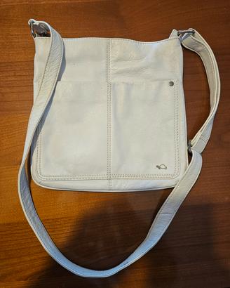 Borsa Carpisa in pelle chiara con tracolla