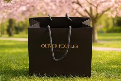 👝Oliver Peoples Sacchetto Piccolo Originale Nuovo