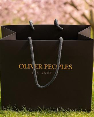 👝Oliver Peoples Sacchetto Piccolo Originale Nuovo