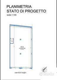 Locale in posizione strategica