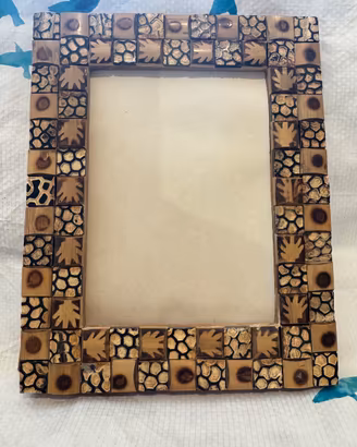 Coppia Cornici Portafoto in Legno