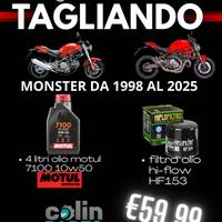 KIT TAGLIANDO DUCATI MONSTER T.T. OLIO MOTUL