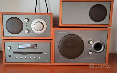 TIVOLI AUDIO SET COMPLETO RADIO, CD, SUBWOOFER