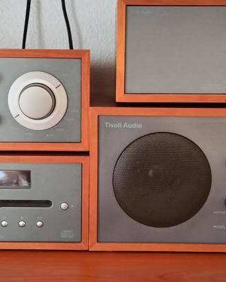 TIVOLI AUDIO SET COMPLETO RADIO, CD, SUBWOOFER