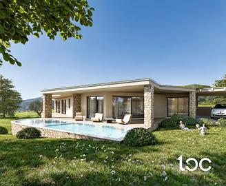 Splendida villa con vista mare e piscina privata