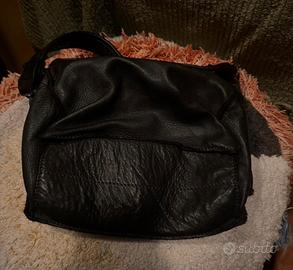 Borsetta nera pelle