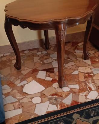 tavolino in legno anni 60 
