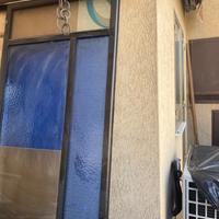 Porta scorrevole in vetro mantovana