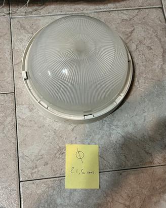 Plafoniere tonde da esterno
