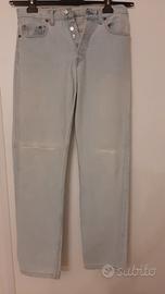 Jeans LEVI'S 501 azzurro chiaro 