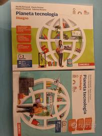 "Pianeta tecnologia"  libri disegno e tecnologia 