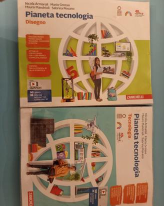 "Pianeta tecnologia"  libri disegno e tecnologia 