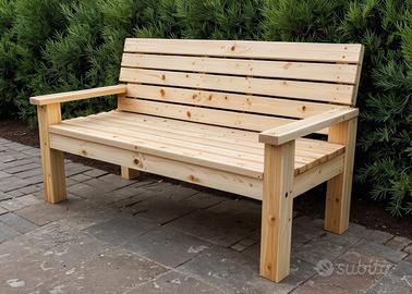 Panchina in legno