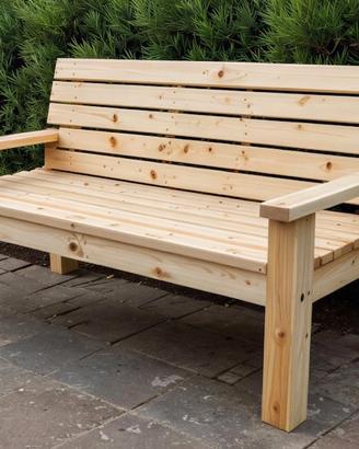 Panchina in legno