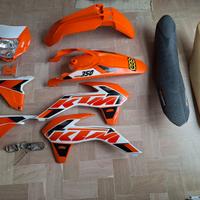 KTM sx-exc 2015 Plastiche - sella