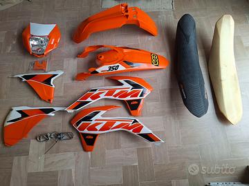 KTM sx-exc 2015 Plastiche - sella