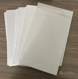 Blocchi fogli protocollo