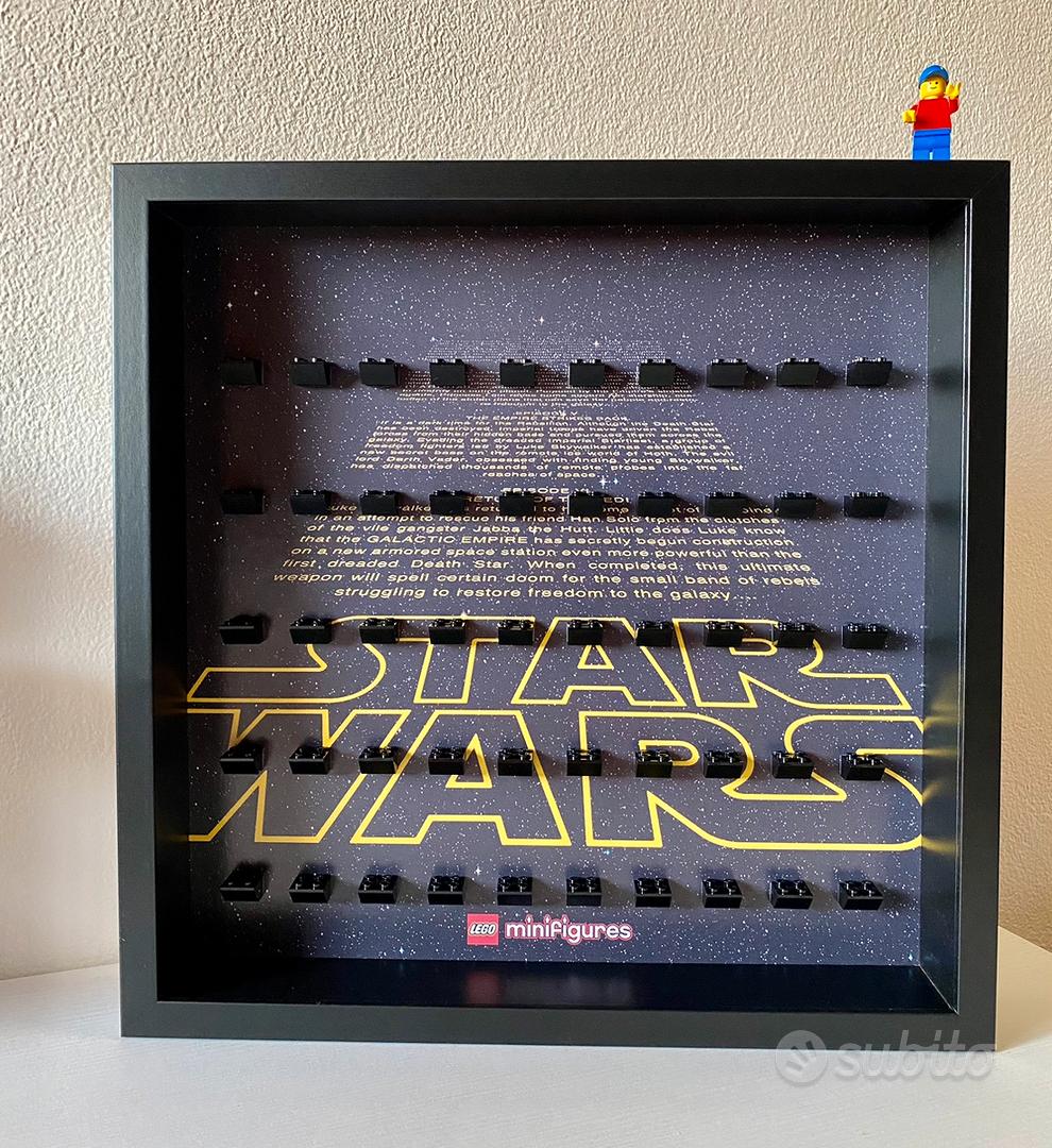 Cornice Lego Star Wars per 50 Minifigures - Collezionismo In