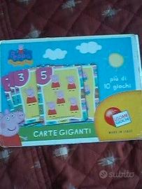 2 GIOCHI grandi CARTE x bambini: PeppaPig e FRoZEN