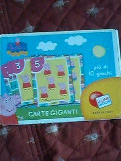 2 GIOCHI grandi CARTE x bambini: PeppaPig e FRoZEN