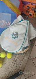  2 racchette Rossignol+ sacca Lotto + palline  