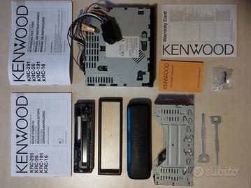 Autoradio vintage Kenwood krc-191 