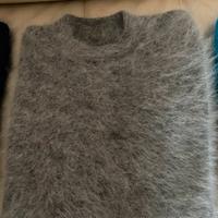 Tre maglioni invernali effetto pelliccia