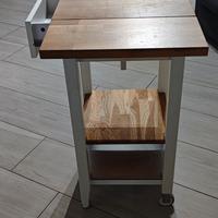 Carrello cucina IKEA FÖRHÖJA con piano allungabile