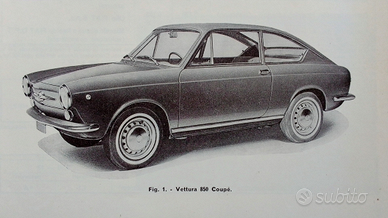 Manuale caratteristiche dati FIAT 850 Coupé Spider