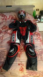 Tuta berik pelle 2 pezzi tg54