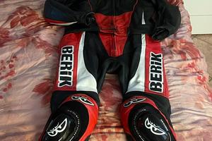 Tuta berik pelle 2 pezzi tg54