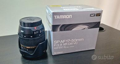 Obiettivo Tamron per Canon 17-50mm  F/2.8  VC