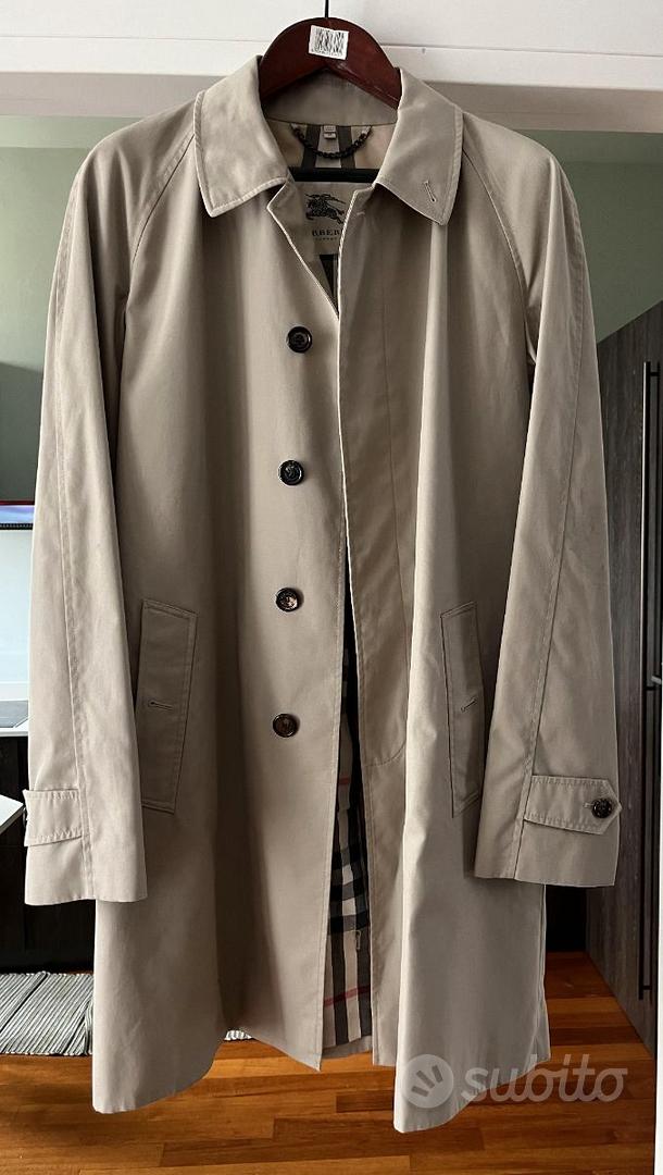 Burberry trench uomo outlet usato