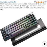 Tastiera Meccanica Wireless YUNZII AL68