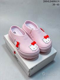 Pantofole chiuse adidas x Hello Kitty, taglia 37