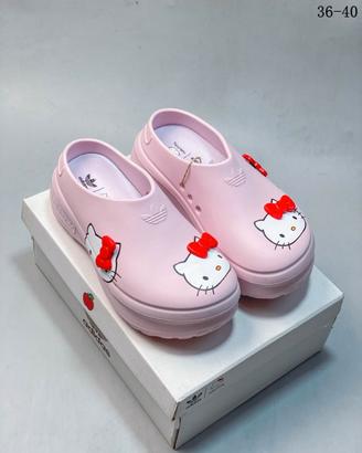 Pantofole chiuse adidas x Hello Kitty, taglia 37