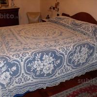 Copriletto Uncinetto 1921-1927 cm.240 x 320